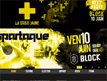 Tablet Screenshot of lacroixjaune.com